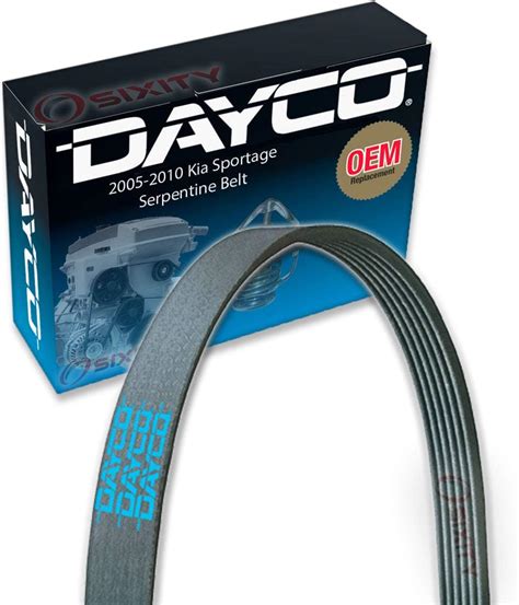 48 "Long, 3 Rib Count, Engineered For High Mileage (Part 3PK698EE, from 9. . Dayco serpentine belt